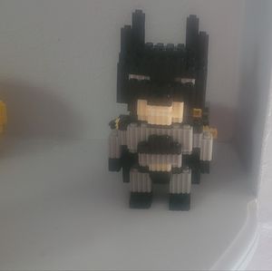 Mind Exercise Building Block Cartoon Character